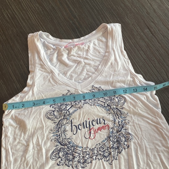 LaVie en Rose, ladies, tank top/sleeping shirt in size extra small. - Picture 6 of 7